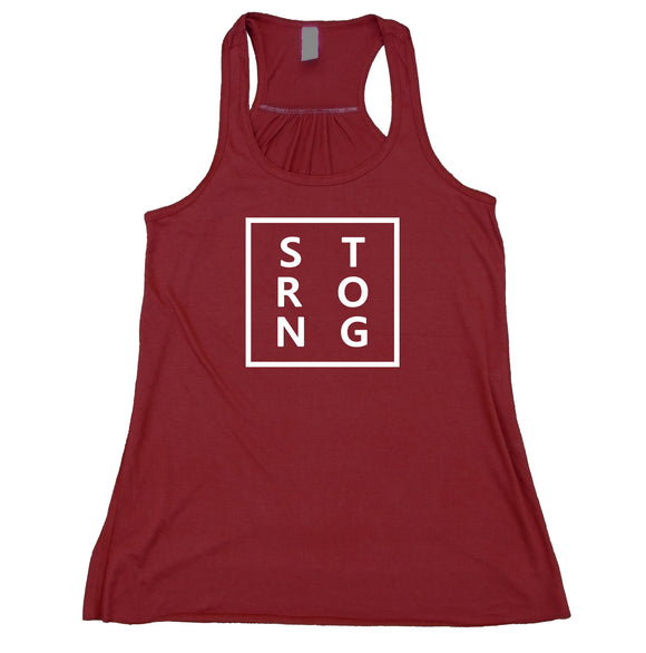 Strong Women's Work Out Tank Top