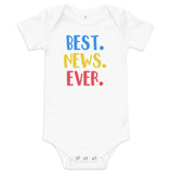 Best News Ever Baby Announcement Onesie