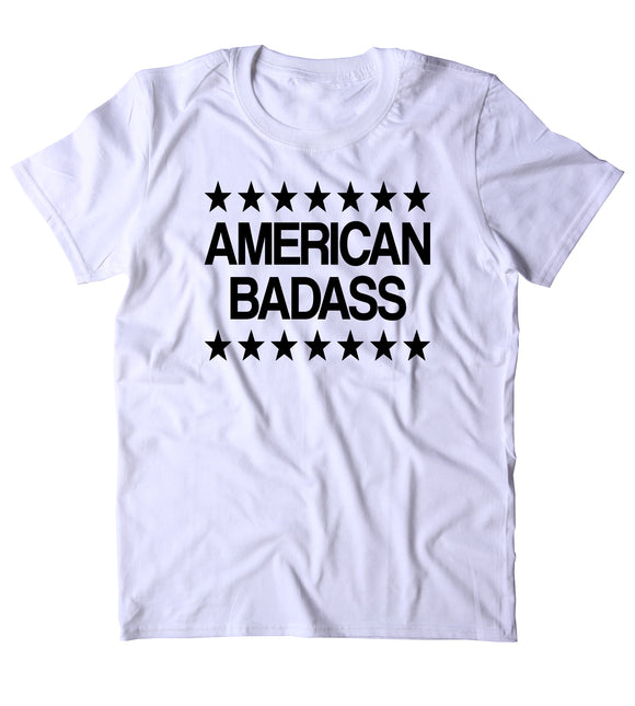American Badas Shirt Merica USA America Proud Patriotic Pride T-shirt