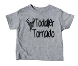 Toddler Tornado Toddler Shirt Funny Cute Boy Clothes Kids Birthday Clothing