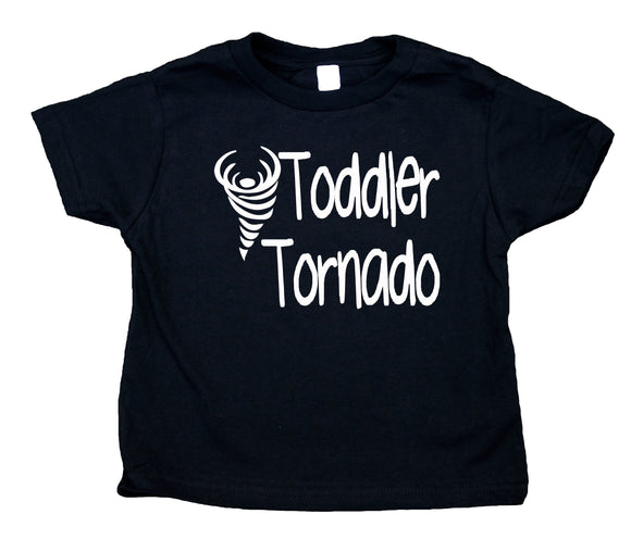 Toddler Tornado Toddler Shirt Funny Cute Boy Clothes Kids Birthday Clothing
