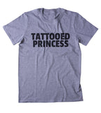 Tattooed Princess Shirt Punk Rock Tattoo Rebel Clothing Women's T-shirt