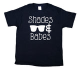 Shades And Babes Youth Shirt Funny Cute Boys Kids Clothing T-shirt