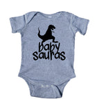 Baby Sauras Baby Bodysuit Dinosaur T-rex Newborn Infant Boy Gift