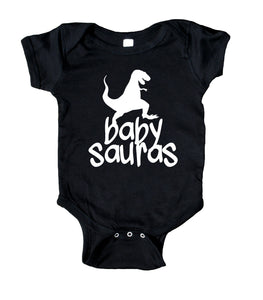 Baby Sauras Baby Bodysuit Dinosaur T-rex Newborn Infant Boy Gift