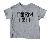 Farm Life Toddler Shirt Country Farmer Baby Tee