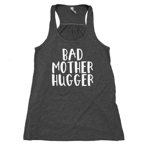 Bad Mother Hugger Tank Top Hippie Flowy Racerback Tank