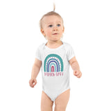 Boho Rainbow Baby Girl's Infant Bodysuit