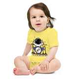 Rockin' To The Moon And Back Astronaut Baby Onesie