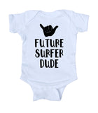 Future Surfer Dude Baby Onesie