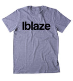 Iblaze Shirt Funny Stoner Weed Marijuana Smoker 420 Bud T-shirt