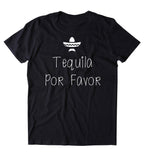 Tequila Por Favor Shirt Funny Alcohol Mexico Vacation Spanish T-shirt