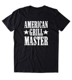 American Grill Master Shirt BBQ Barbecue America Merica Grilling T-shirt