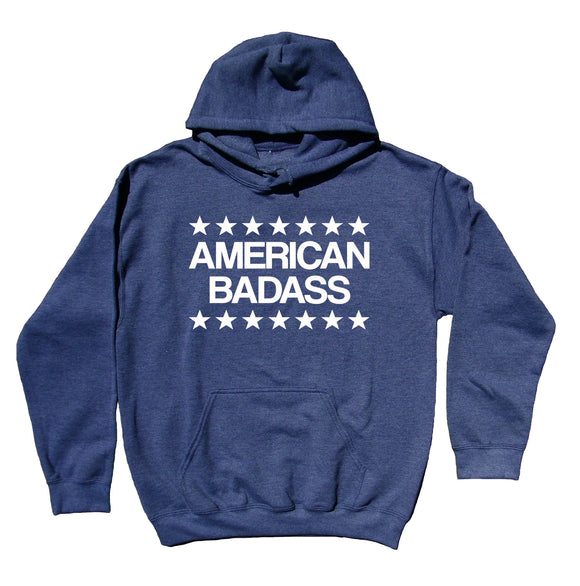 American Badas Sweatshirt Merica USA America Patriotic Pride Hoodie