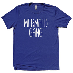 Mermaid Gang Shirt Cute Swimmer Best Friend BFF Clothing T-shirt