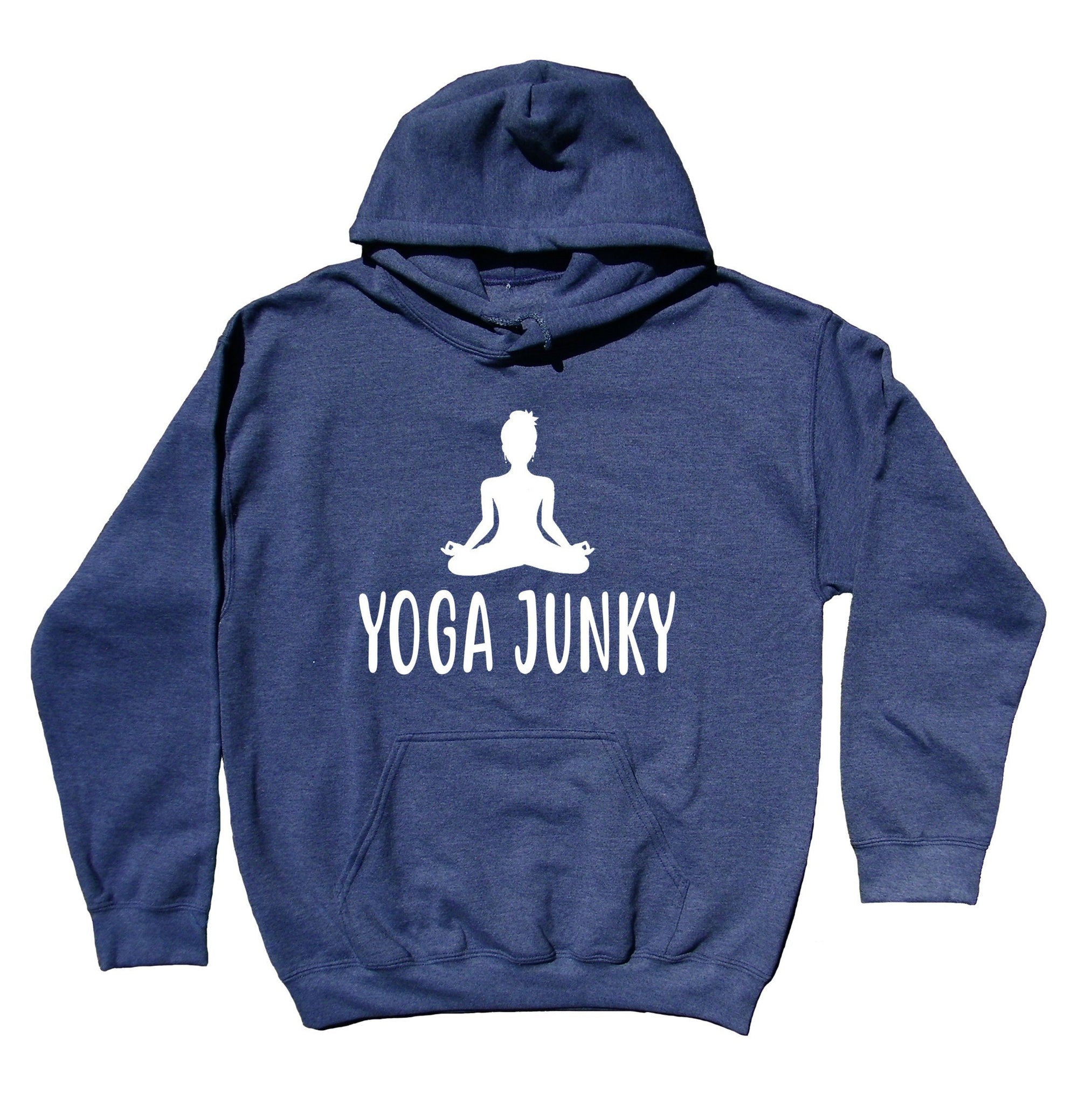 Yoga Junky Hoodie Yogi Spiritual Namaste Sweatshirt – Sunray Clothing