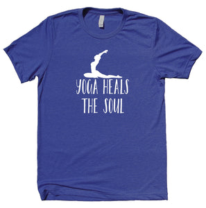 Yoga Heals The Soul Shirt Spiritual Yogi Meditate Meditation T-shirt