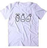 Cute Veggies Shirt Funny Vegan Vegetarian Plant Eater T-shirt