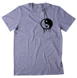 Peace Sign Shirt Grunge Alternative Anti War Graphic T-shirt
