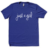 Just A Girl Shirt Feminist Girl Power Feminism Girl Boss T-shirt