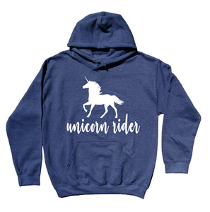 Unicorn Lover Women's Sweatshirt Unicorn Rider Hoodie