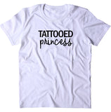 Tattooed Princess Shirt Punk Rock Tattoo Rebel Alternative Women's T-shirt
