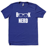 Book Nerd Shirt Funny Bookworm Reader Nerdy Geek Book Club T-shirt