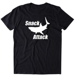 Snack Attack Shirt Funny Shark Week Pun T-shirt