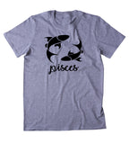Pisces Sign Shirt Fish Horoscope Zodiac Symbol Astrological Birthday T-shirt