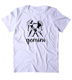 Gemini Sign Shirt Horoscope Zodiac Symbol Astrological June Birthday T-shirt