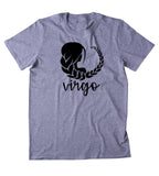 Virgo Sign Shirt Virgin Horoscope Zodiac Symbol Astrological Birthday T-shirt