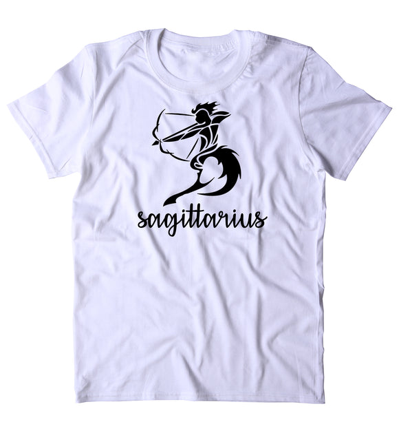 Sagittarius Sign Shirt Horoscope Zodiac Symbol Astrological November December Birthday T-shirt
